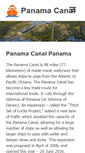Mobile Screenshot of panamacanalpanama.com